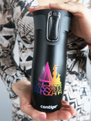 Kubek termiczny - Contigo West Loop 2.0 • 470ml • Warszawa - czarny