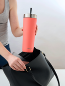 Kubek termiczny ze słomką - Contigo Luxe Tumbler • 720ml • Coral