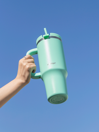 Kubek termiczny ze słomką Contigo Streeterville Tumbler 1200 ml - Reef - powystawowy