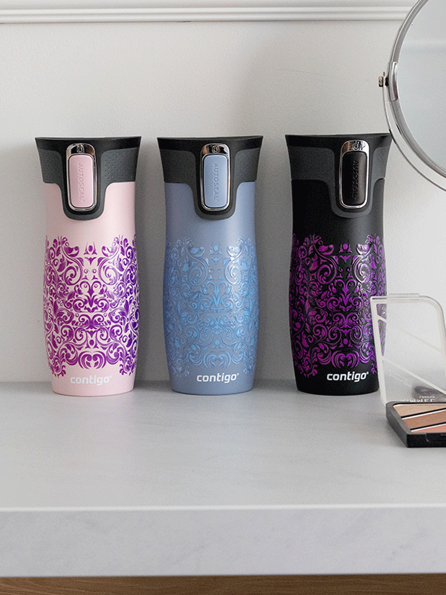 Kubek termiczny - Contigo West Loop 2.0 • 470ml • Glamour Black