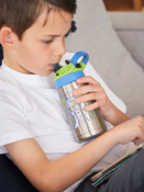 Bidon termiczny dla dziecka - Contigo Easy Clean • 380ml • Zielony Smok