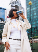 Kubek termiczny na kawę Contigo Huron 2.0 470ml - Dark ice