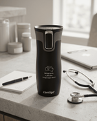 Kubek termiczny dla Pielęgniarki - Contigo West Loop 2.0 • 470 ml • czarny