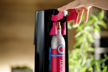 Saturator do wody gazowanej SodaStream TERRA czarny'+ 2 butelki + nabój CO2