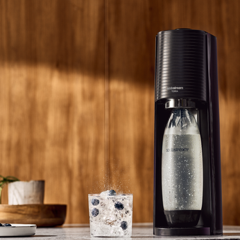 Saturator do wody gazowanej SodaStream TERRA czarny'+ 2 butelki + nabój CO2