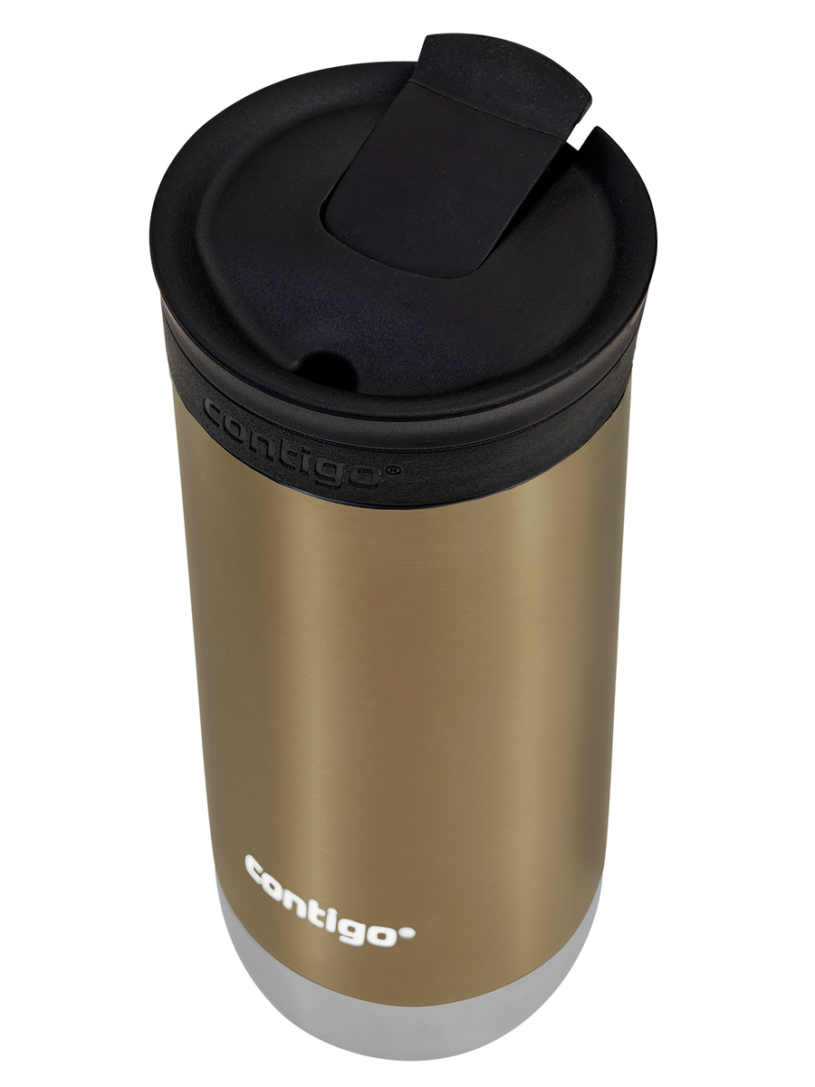 Kubek termiczny na kawę Contigo Huron 2.0 470ml - Na 50 urodziny - Złoty