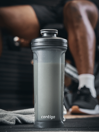 Shaker do odżywek - Contigo Shake&Go 2.0 • 820ml • czarny