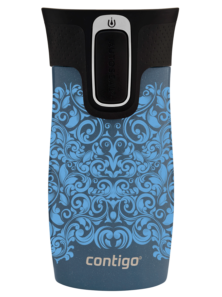 Kubek termiczny - Contigo West Loop Mini • 300ml • Glamour Blue -Niebieski Metalik