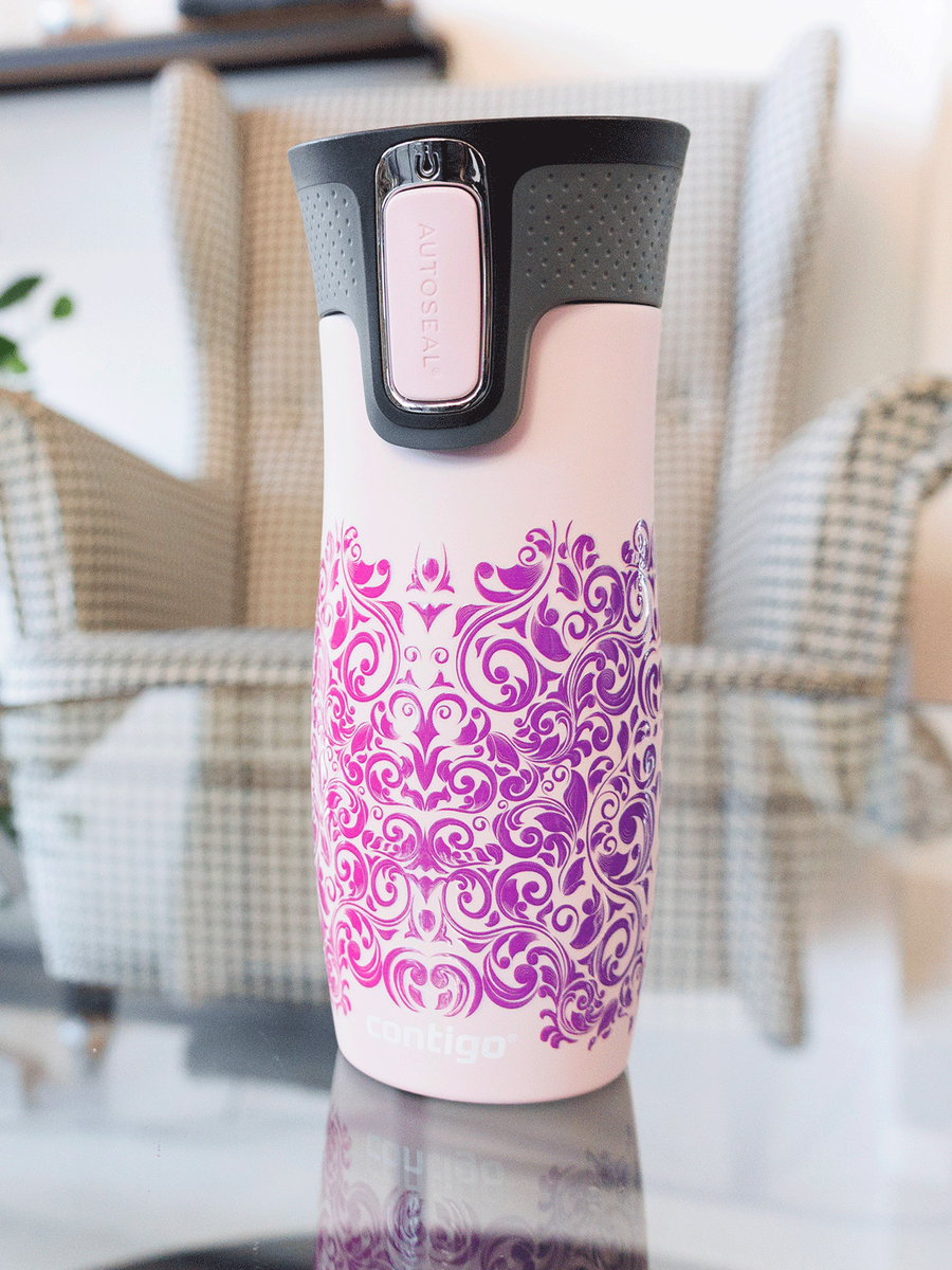 Kubek termiczny - Contigo West Loop 2.0 • 470ml • Glamour Pink