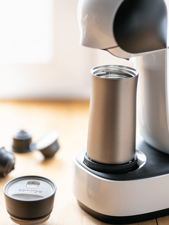 Kubek termiczny - Contigo Pinnacle • 300ml • Stainless Steel - powystawowy