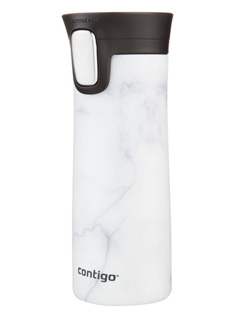 Kubek termiczny - Contigo Pinnacle Couture • 420ml • White Marble