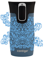 Kubek termiczny - Contigo West Loop Mini • 300ml • Glamour Blue -Niebieski Metalik