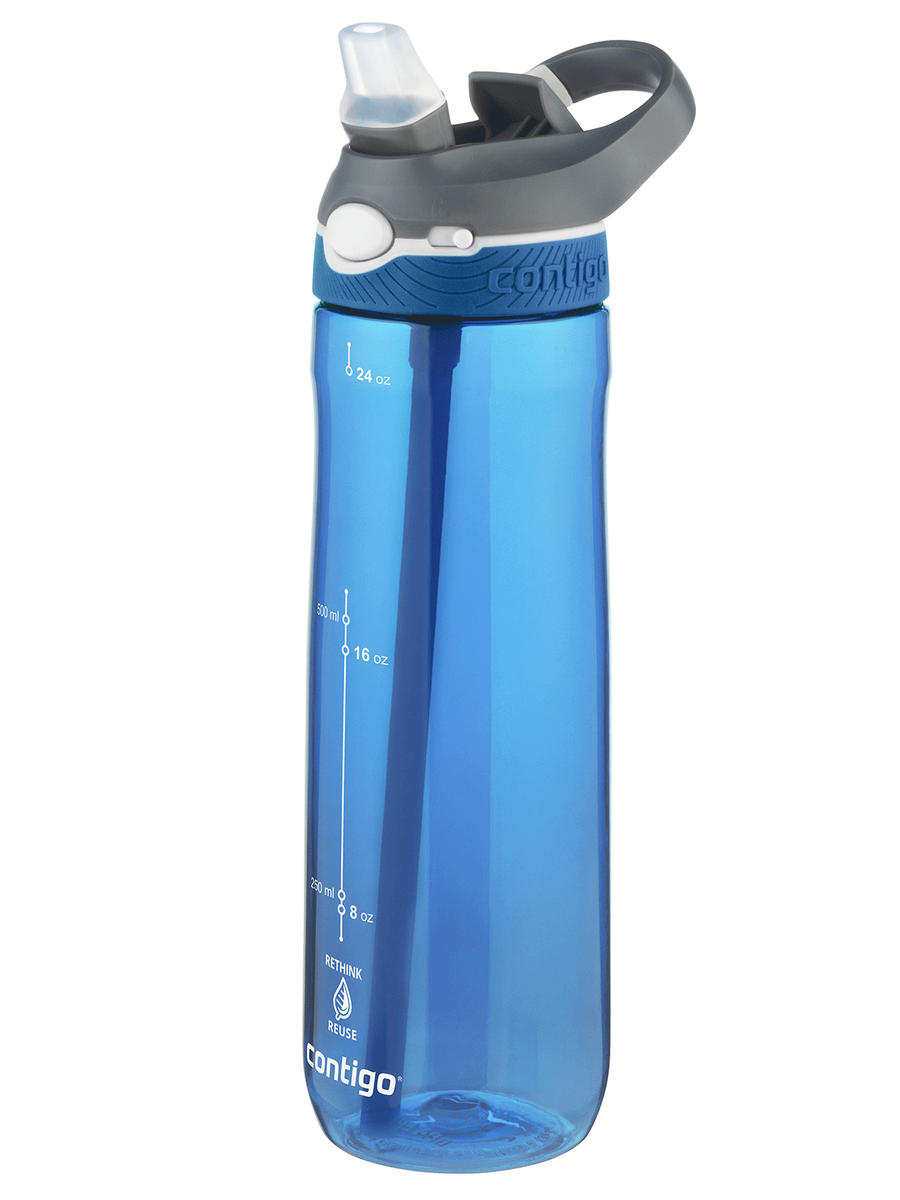 Butelka tritanowa na wodę - Contigo Ashland • 720ml • Monaco/Grey