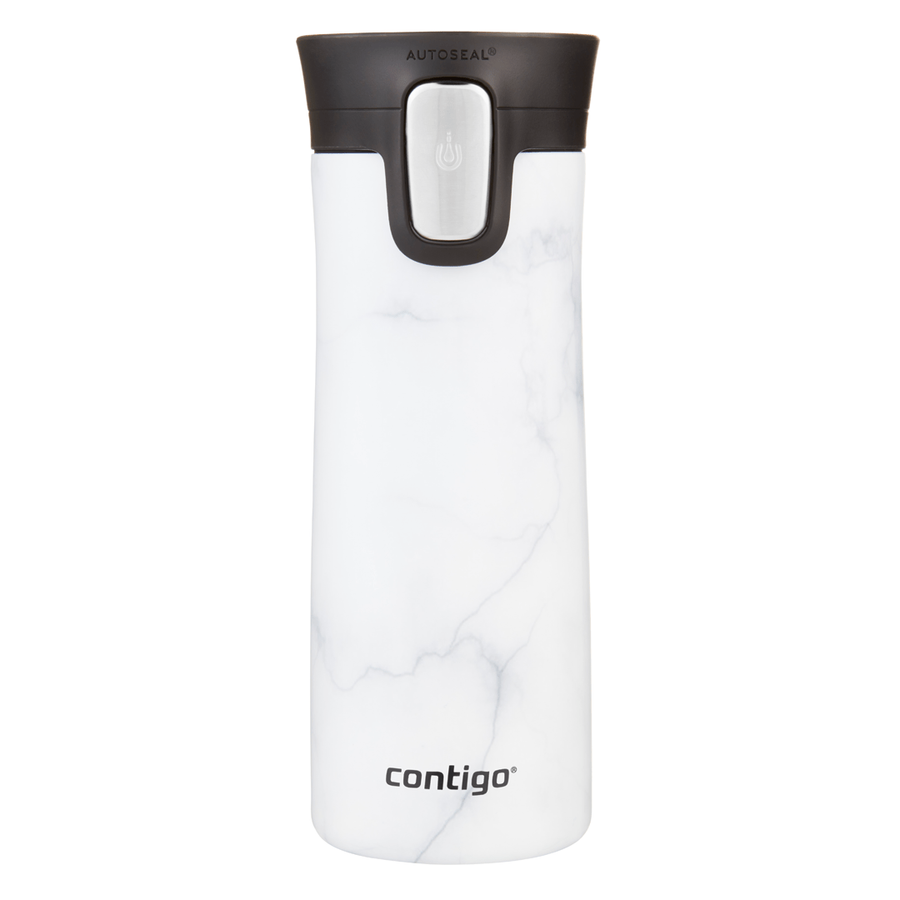 Kubek termiczny - Contigo Pinnacle Couture • 420ml • White Marble