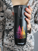 Kubek termiczny - Contigo West Loop 2.0 • 470ml • Warszawa - czarny