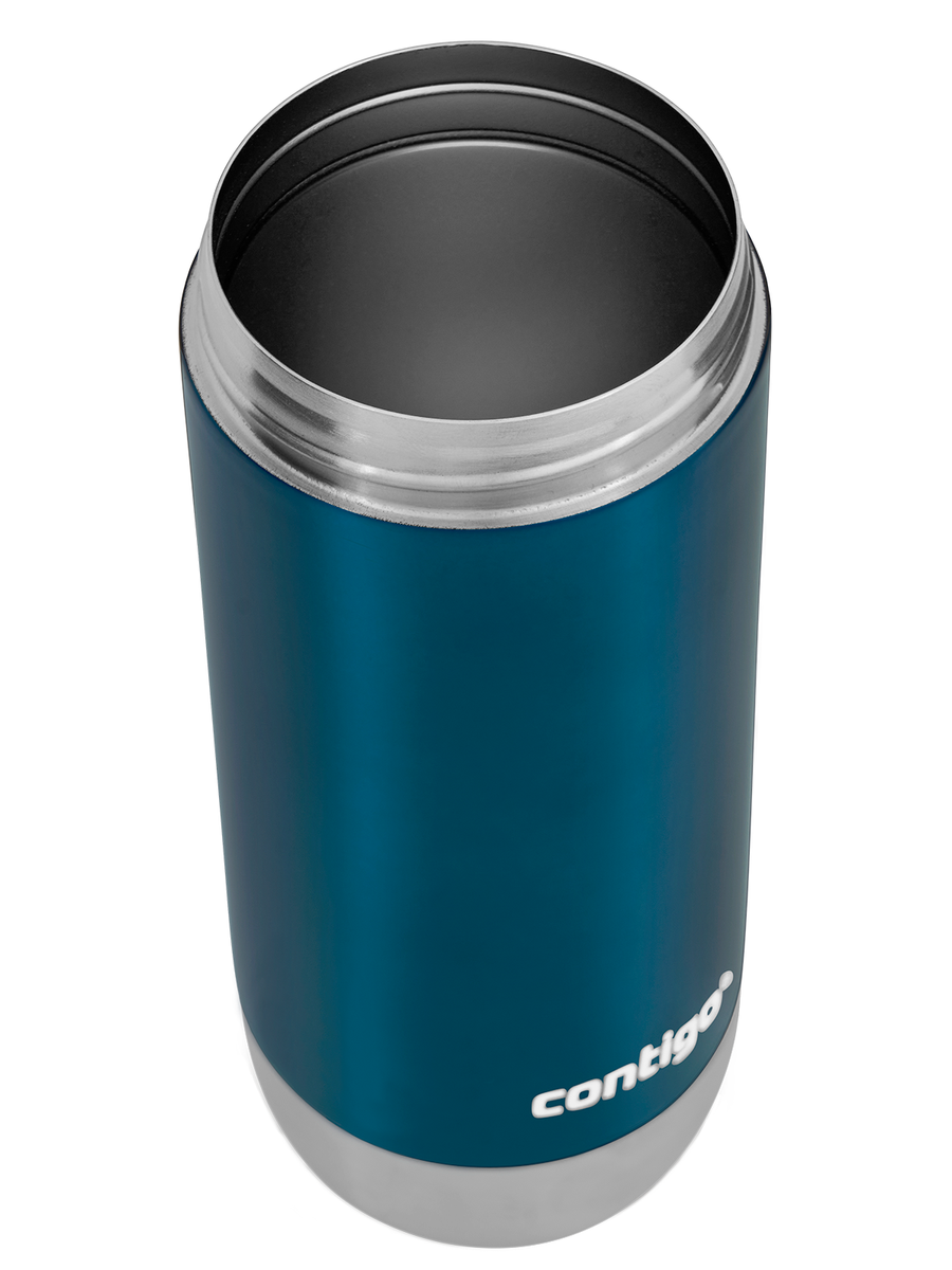 Kubek termiczny z grawerem - Contigo Huron 2.0 • 470ml • Niebieski