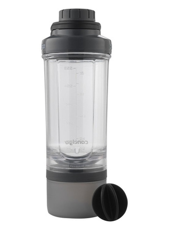 Shaker z pojemnikiem - Contigo Shake and Go Fit • 650ml • Black - powystawowy