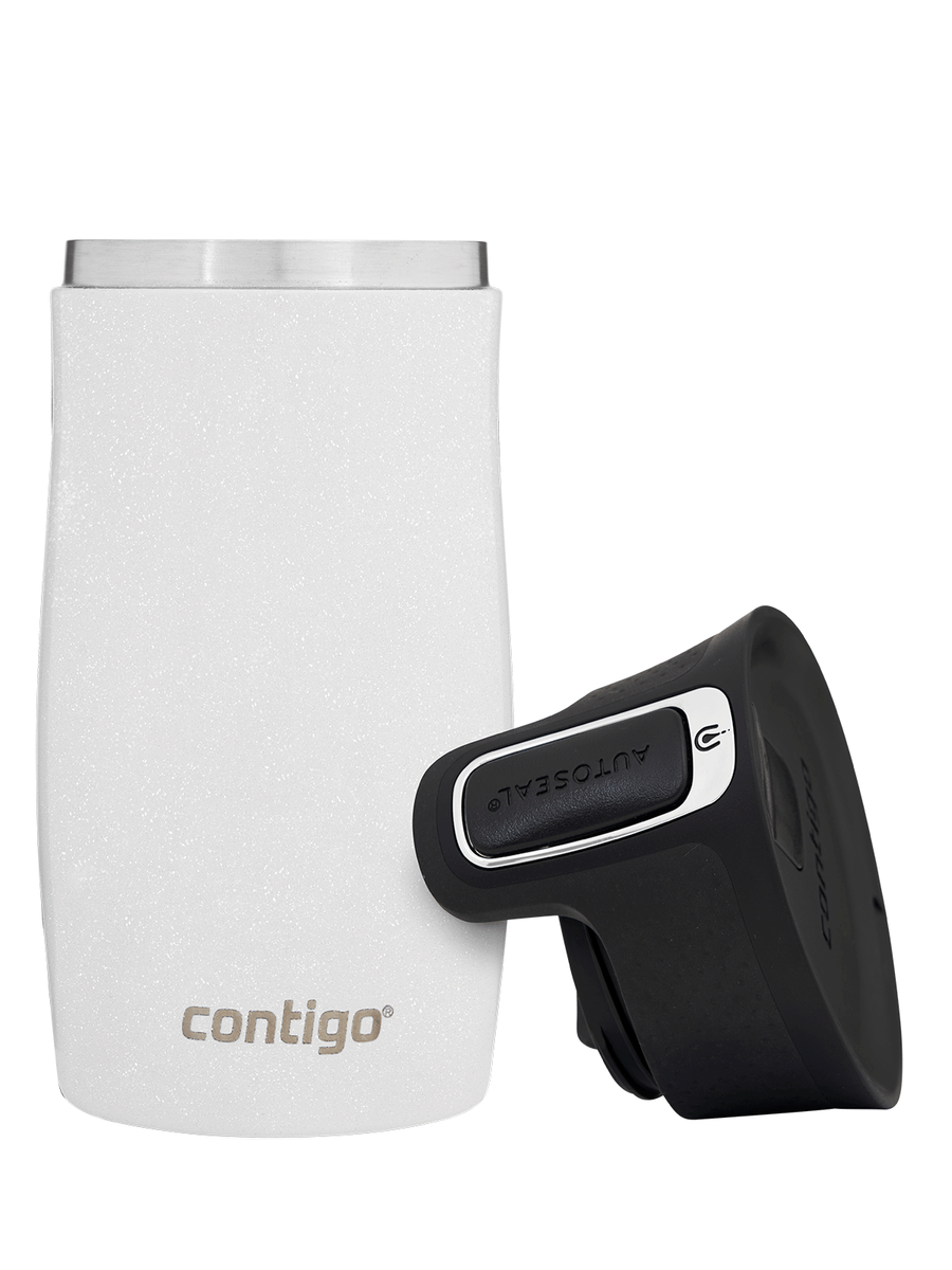 Kubek termiczny - Contigo West Loop Mini • 300ml • biały metalik - powystawowy