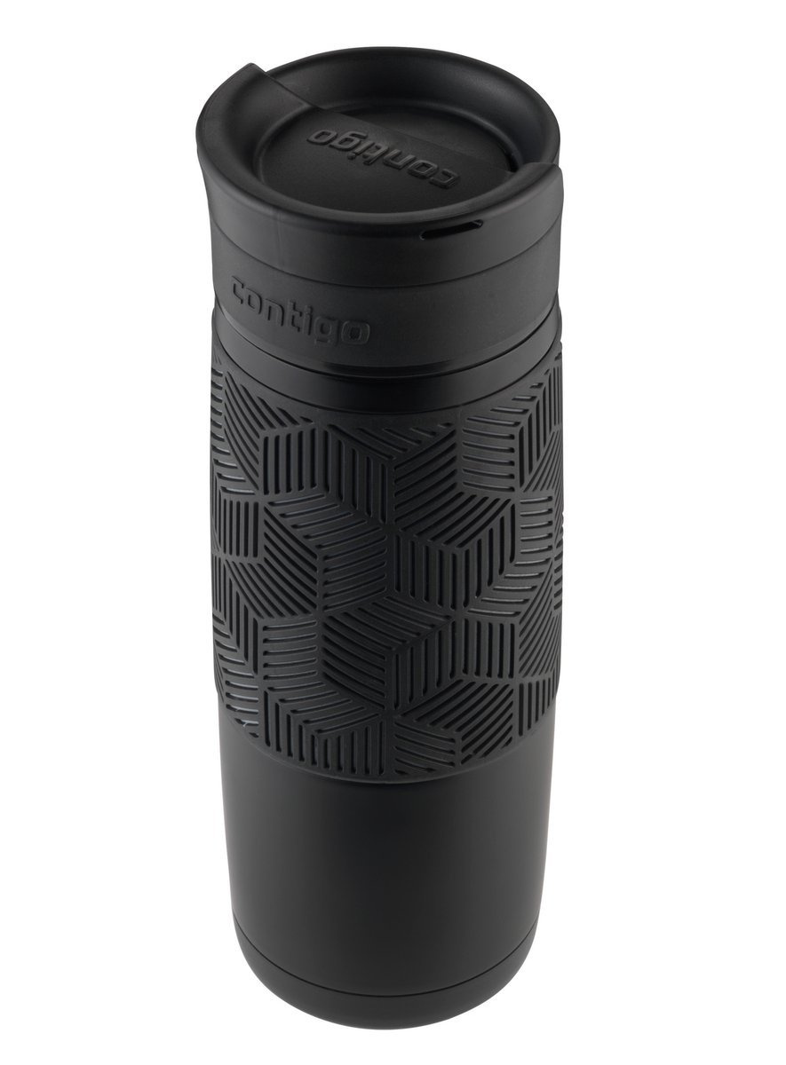 Kubek termiczny - Contigo Transit (Metra) • 470ml czarny - powystawowy