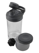 Shaker Contigo z pojemnikiem Shake and Go Fit 650ml Black - powystawowy