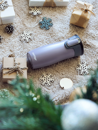 Kubek termiczny - Contigo West Loop 2.0 • 470ml • Dark Plum