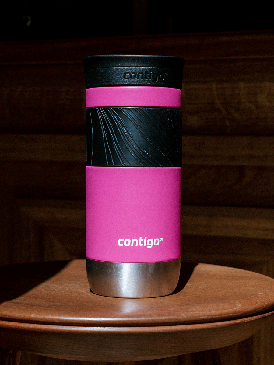 Kubek termiczny - Contigo Byron 2.0 • 470ml • Różowy Mat