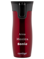 Kubek termiczny z grawerem - Contigo West Loop 2.0 • 470ml • Czerwony