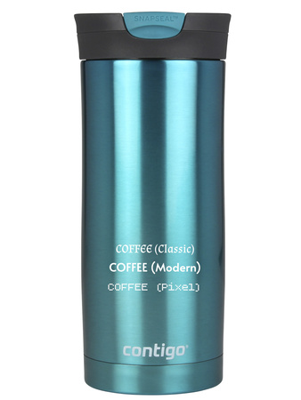 Kubek termiczny z grawerem - Contigo Huron • 470ml • Biscay Bay