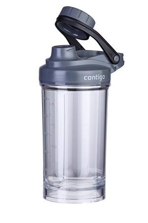 Shaker z pojemnikiem - Contigo Shake and Go Fit • 650ml • Black - powystawowy