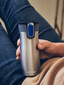 Kubek termiczny - Contigo West Loop 2.0 • 470ml • Stalowy + Pudełko