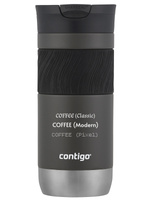 Kubek termiczny z grawerem - Contigo Byron 2.0 • 470ml • Grafitowy mat