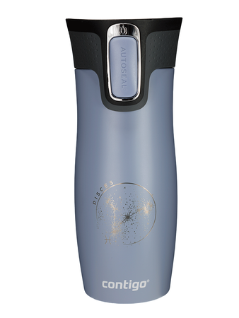 Kubek termiczny Contigo West Loop • 470ml • Earl Grey "Ryby"