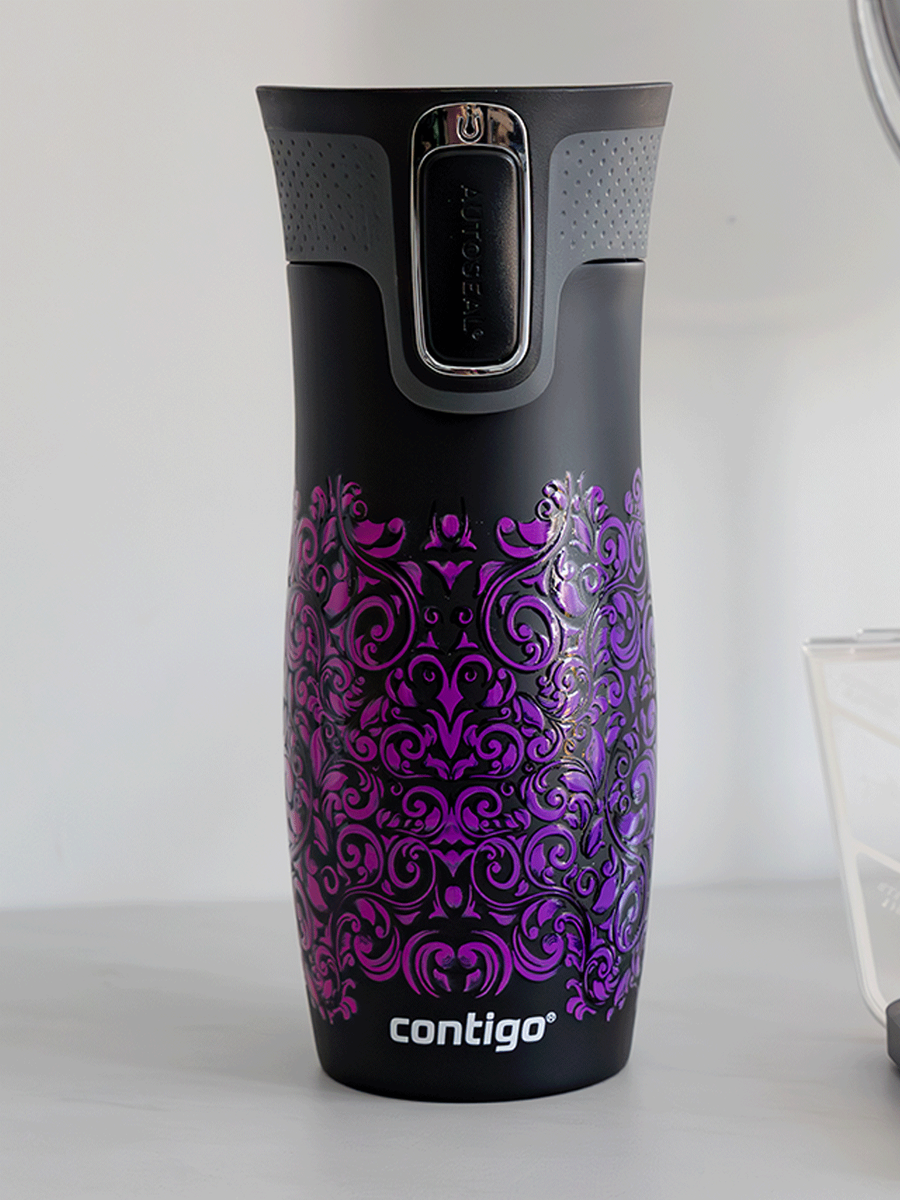 Kubek termiczny - Contigo West Loop 2.0 • 470ml • Glamour Black