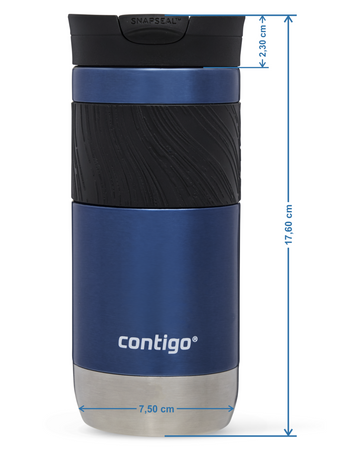 Kubek termiczny Contigo Byron 2.0  470ml - Grafitowy Mat - powystawowy
