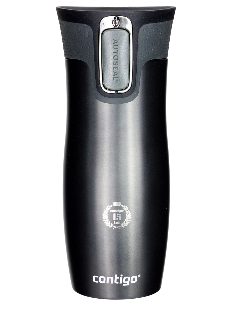 Kubek termiczny - Contigo West Loop 2.0 • 470ml • Grafitowy Mat - Jubileusz 15 lat