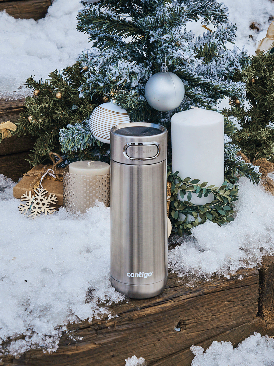 Kubek termiczny - Contigo Luxe Autoseal • 470ml • Stainless Steel