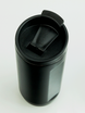 Kubek termiczny 2w1 Dr.Bacty Notus 360 ml - Buldog francuski - czarny