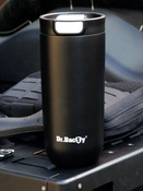 Dr.Bacty Atlas 540ml, czarny mat - termiczny, kubek do kawy dla mamy