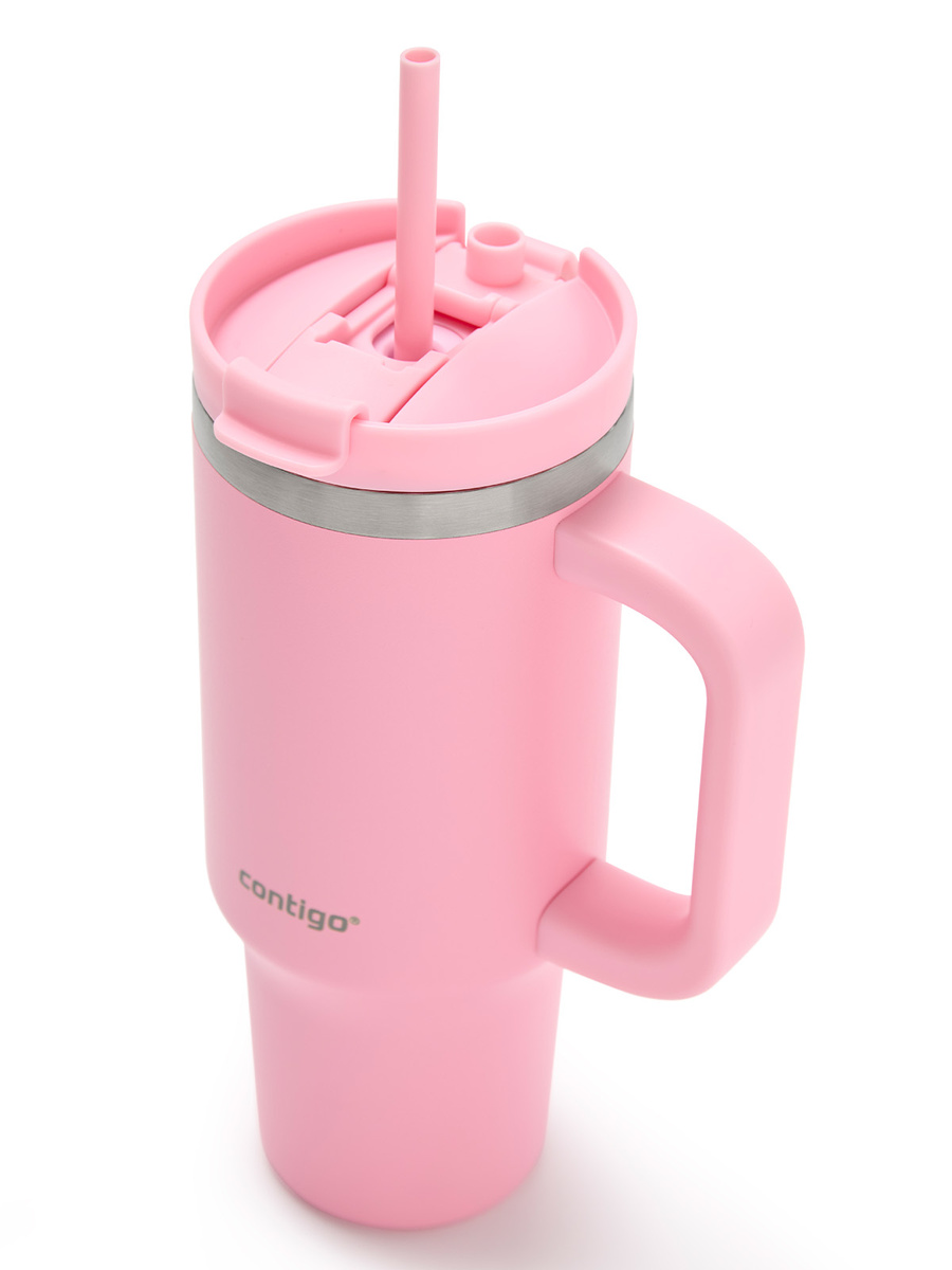 Kubek termiczny ze słomką Contigo Streeterville Tumbler 880 ml - Strawberry Cream