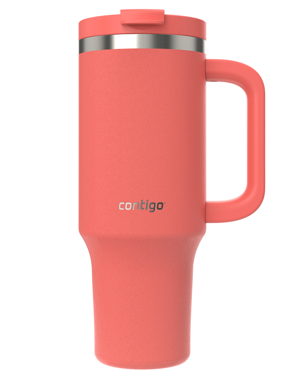 Kubek termiczny na wodę z grawerem - Contigo Streeterville Tumbler • 1200ml • Coral