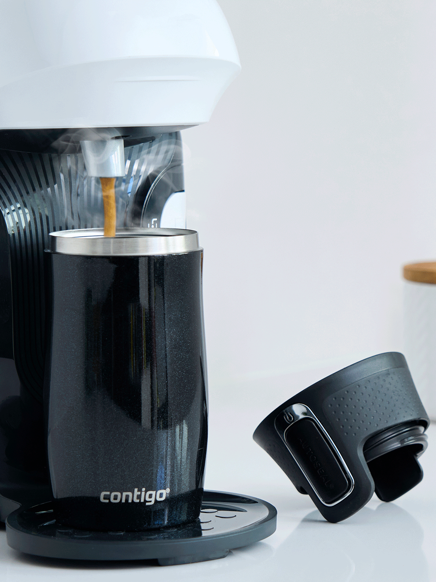 Kubek termiczny - Contigo West Loop Mini • 300ml • Tata - Licorice