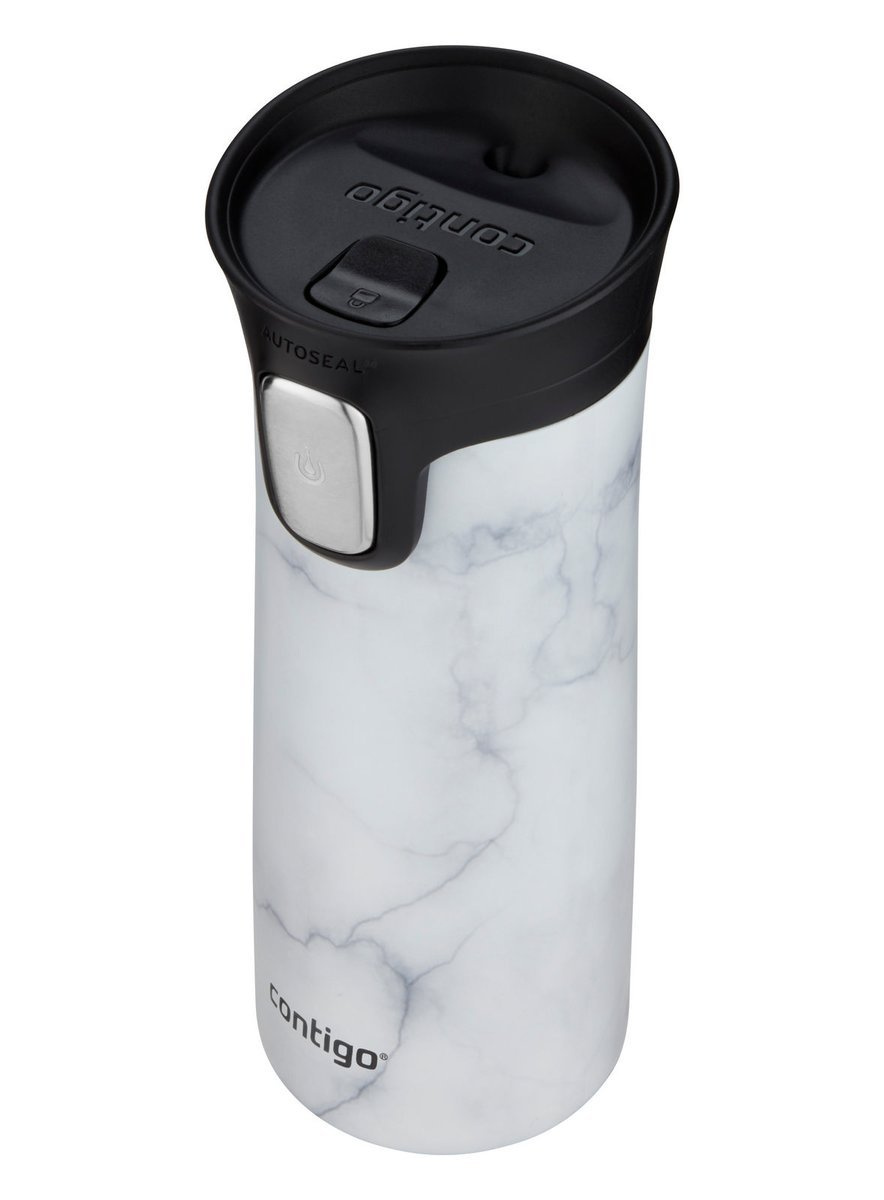 Kubek termiczny - Contigo Pinnacle Couture • 420ml • White Marble