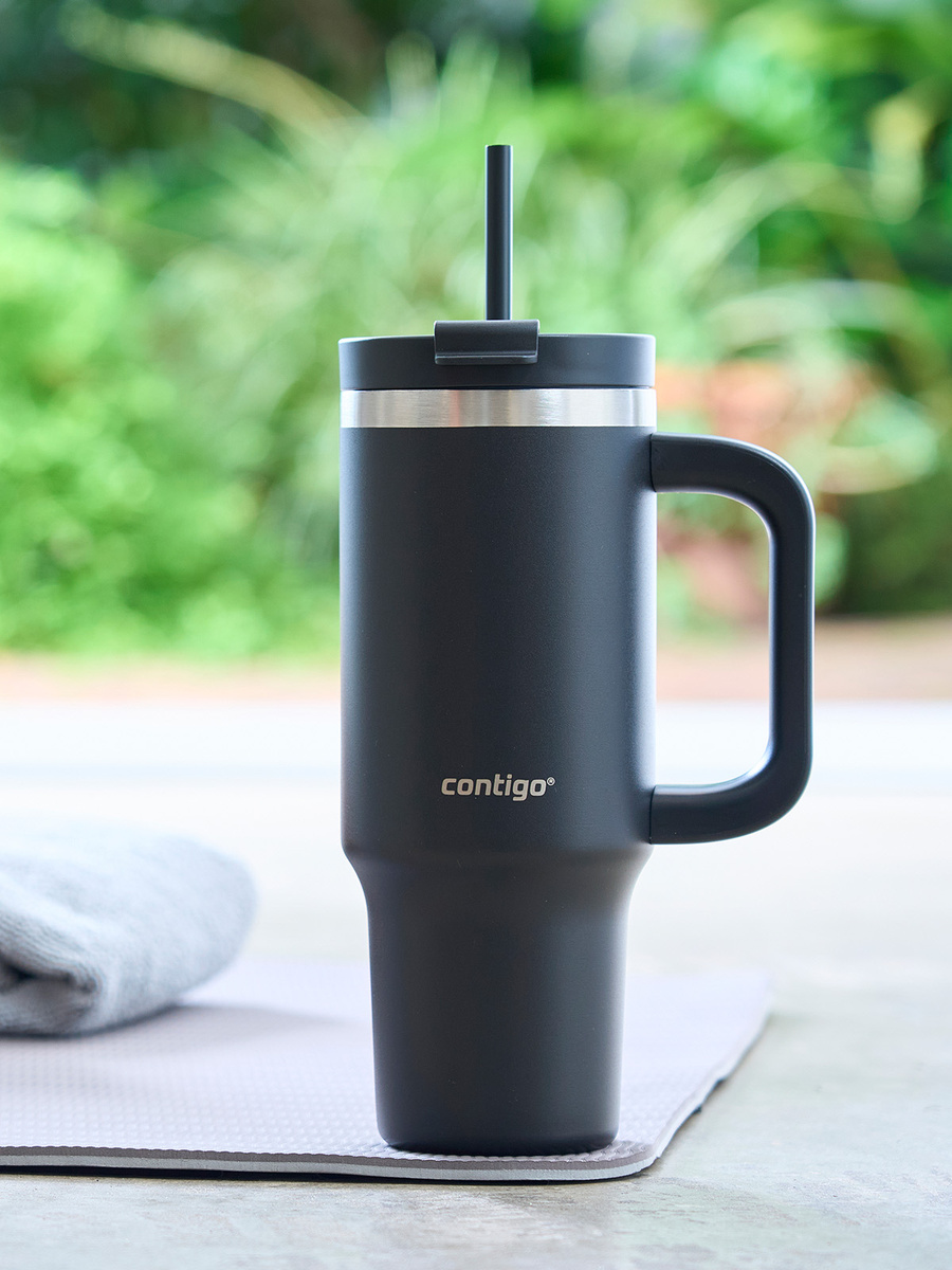 Kubek termiczny ze słomką Contigo Streeterville Tumbler 880 ml - Licorice