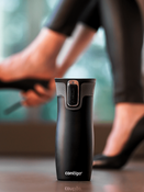 Kubek termiczny Contigo WEST LOOP 470ml czarny mat - powystawowy