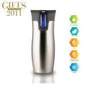 Kubek termiczny - Contigo West Loop • 470ml • stalowy - powystawowy