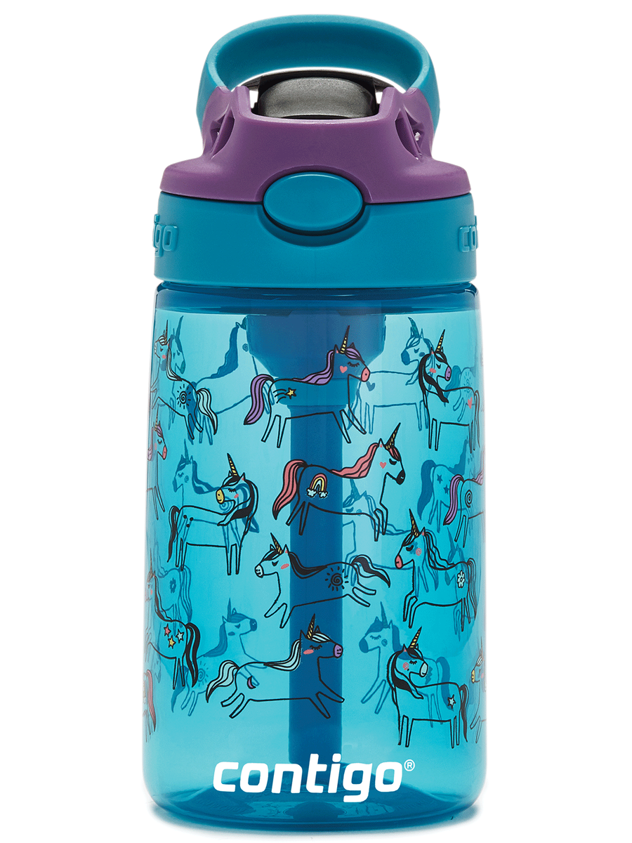 Bidon / butelka dla dzieci - Contigo Easy Clean • 420ml • Unicorn