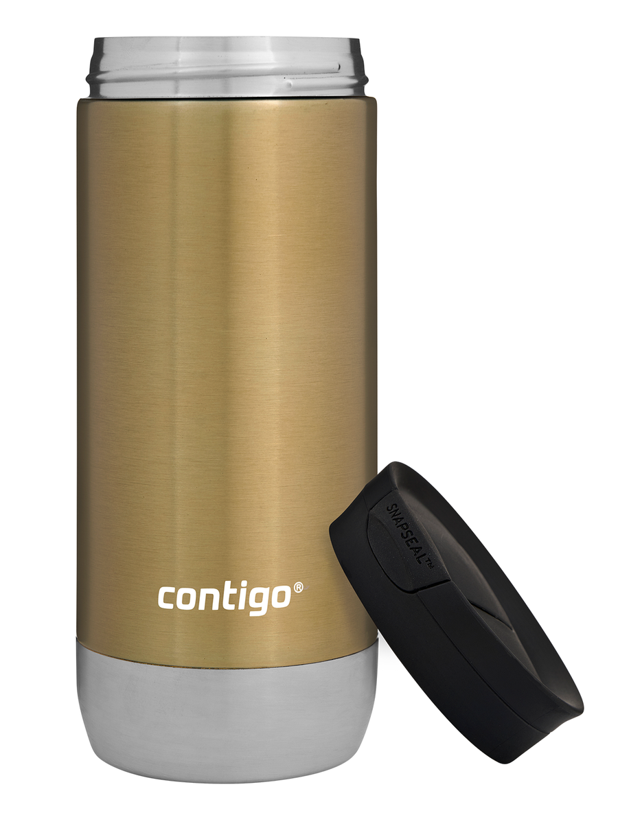 Kubek termiczny na kawę Contigo Huron 2.0 470ml - Na 50 urodziny - Złoty