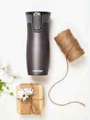 Kubek termiczny z grawerem - Contigo West Loop 2.0 • 470ml • Grafitowy