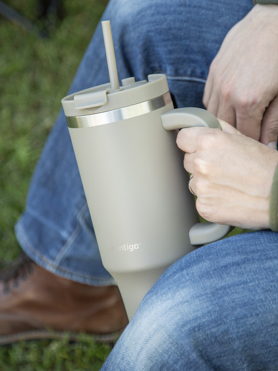 Kubek termiczny ze słomką Contigo Streeterville Tumbler 1200 ml - Inky Cap