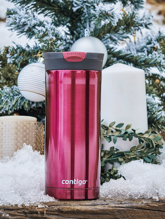Kubek termiczny z grawerem - Contigo Huron • 470ml • Vivacious